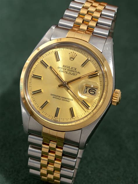 1984 rolex datejust two tone.